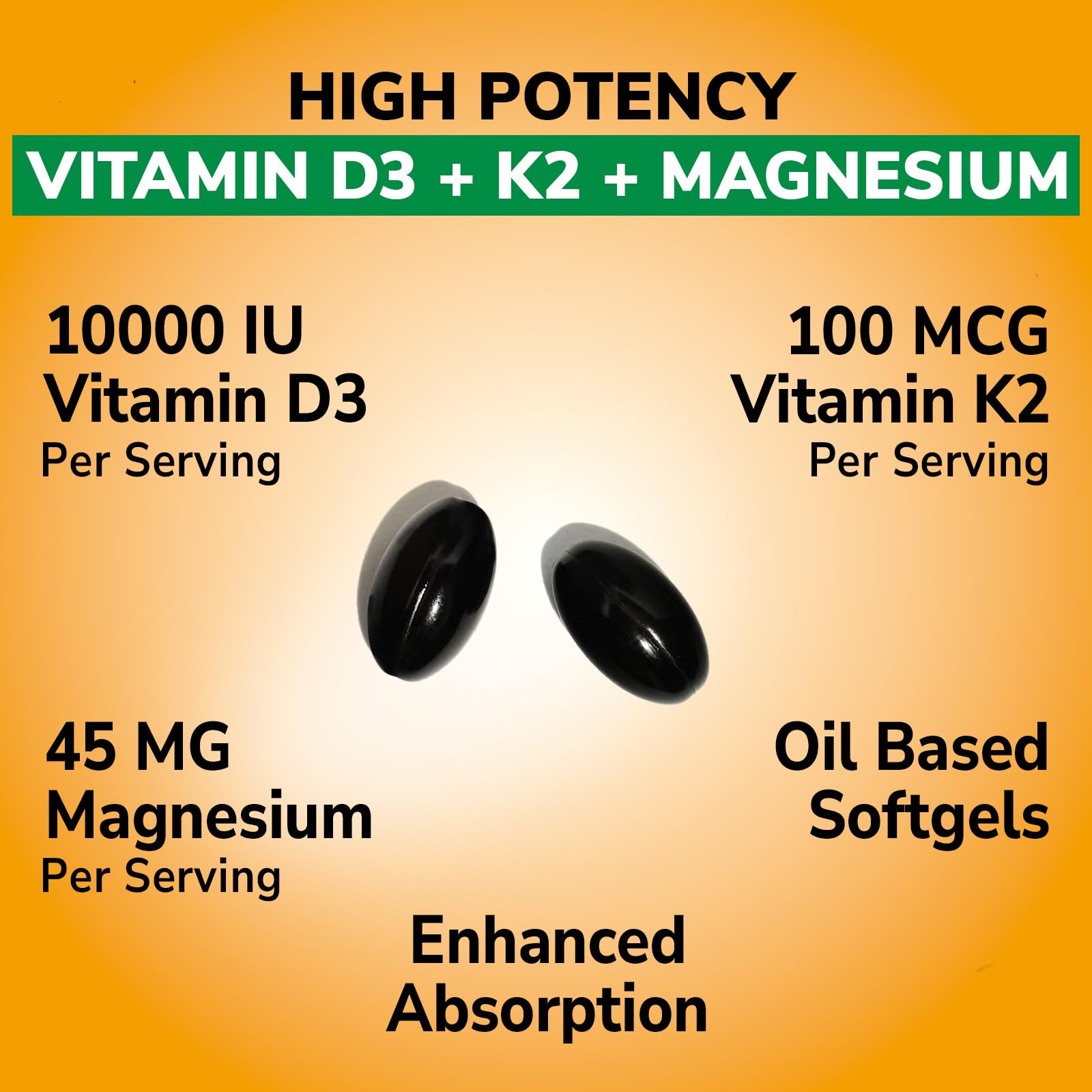 Vitalibre D3 K2 Magnésium: sans sucre, gluten et lactose