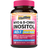 Vitalibre Inositol : bouteille de capsules prête à l'emploi.