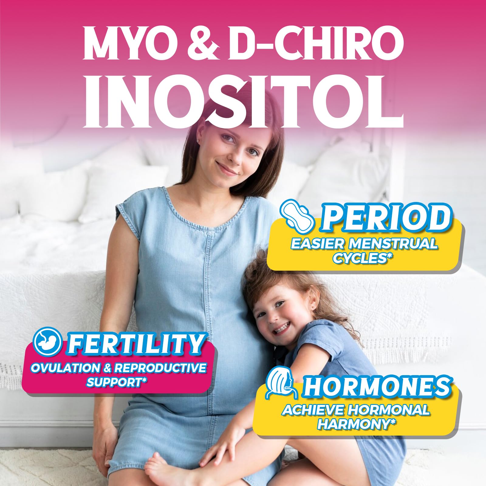 Vitalibre Inositol : ratio 40:1 clairement indiqué sur l'étiquette.
