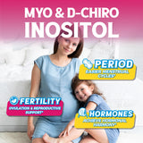 Vitalibre Inositol : ratio 40:1 clairement indiqué sur l'étiquette.