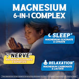 260 mg d’élémentaire magnésium par dose, pratique et efficace.