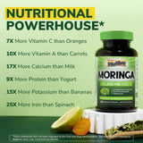 Vitalibre Moringa – capsules véganes pour énergie et concentration quotidiennes