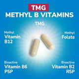 Vitalibre TMG: énergie cellulaire améliorée grâce aux vitamines B activées.