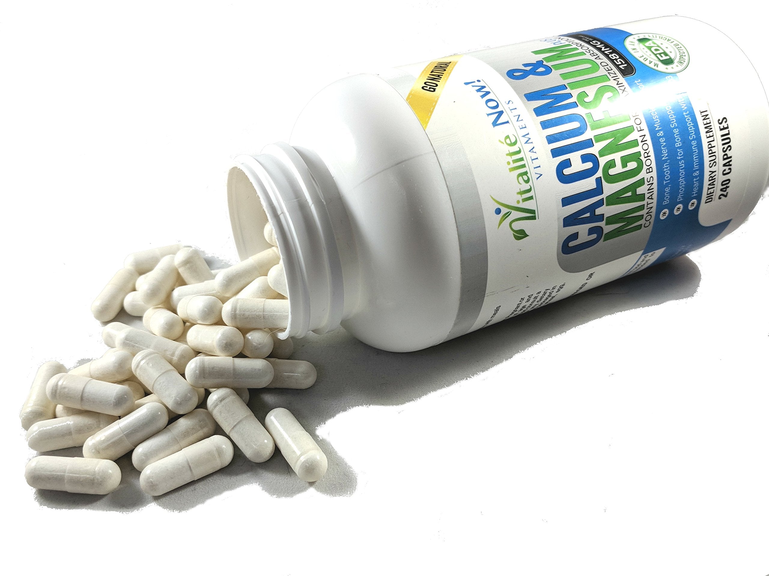 Vitalité Now calcium-dix-formes illustration de l'enrichissement minéral