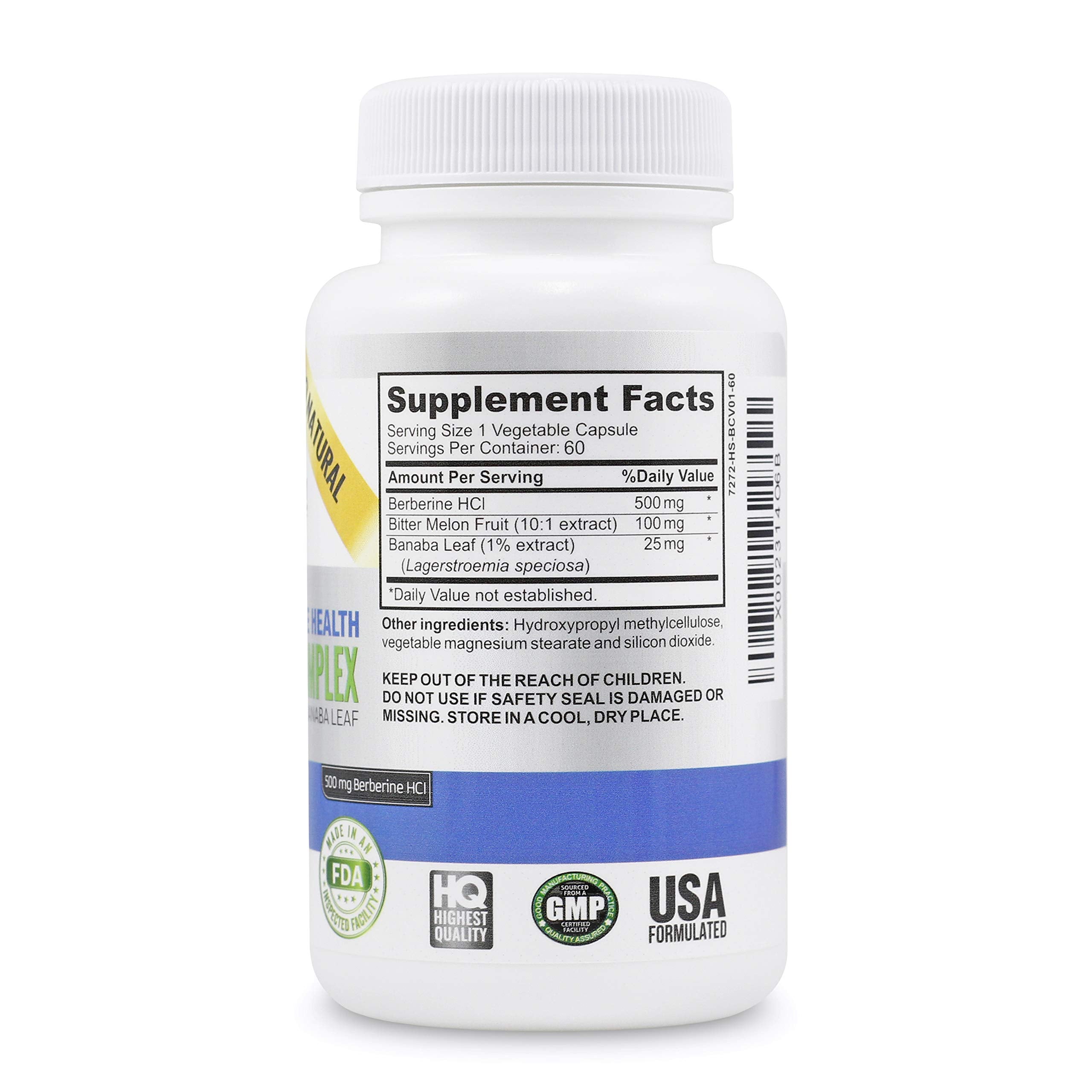 Vitalité Now Mélon amer en capsule, potentiel soutien du métabolisme et du bien-être.