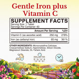 Vitalitown absorption-fer optimisée grâce à la vitamine C.