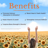 Vitalitown Formule avec huile de tournesol pour une absorption améliorée.
