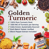 Vitalitown Curcuma et poivre noir: amélioration potentielle de l absorption.