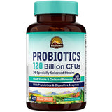 Vitalitown Probiotiques : bouteille de gélules soutenant une digestion équilibrée.
