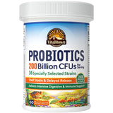 Vitalitown Probiotiques 200 Milliards – flacon haute concentration pour un soutien digestif pratique