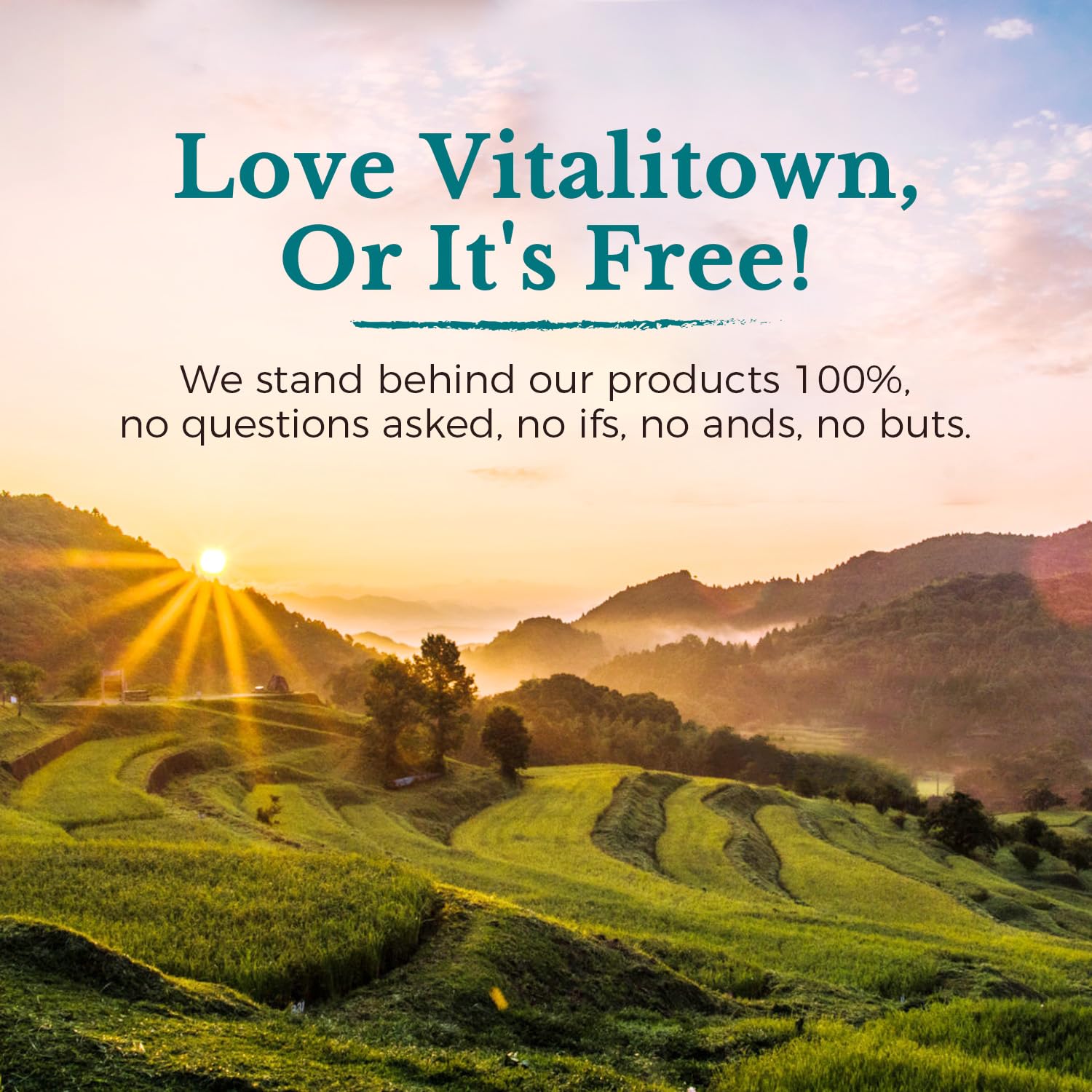 Vitalitown Probiotiques fabriqué aux États‑Unis, contrôle qualité élevé.