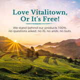 Vitalitown Probiotiques fabriqué aux États‑Unis, contrôle qualité élevé.