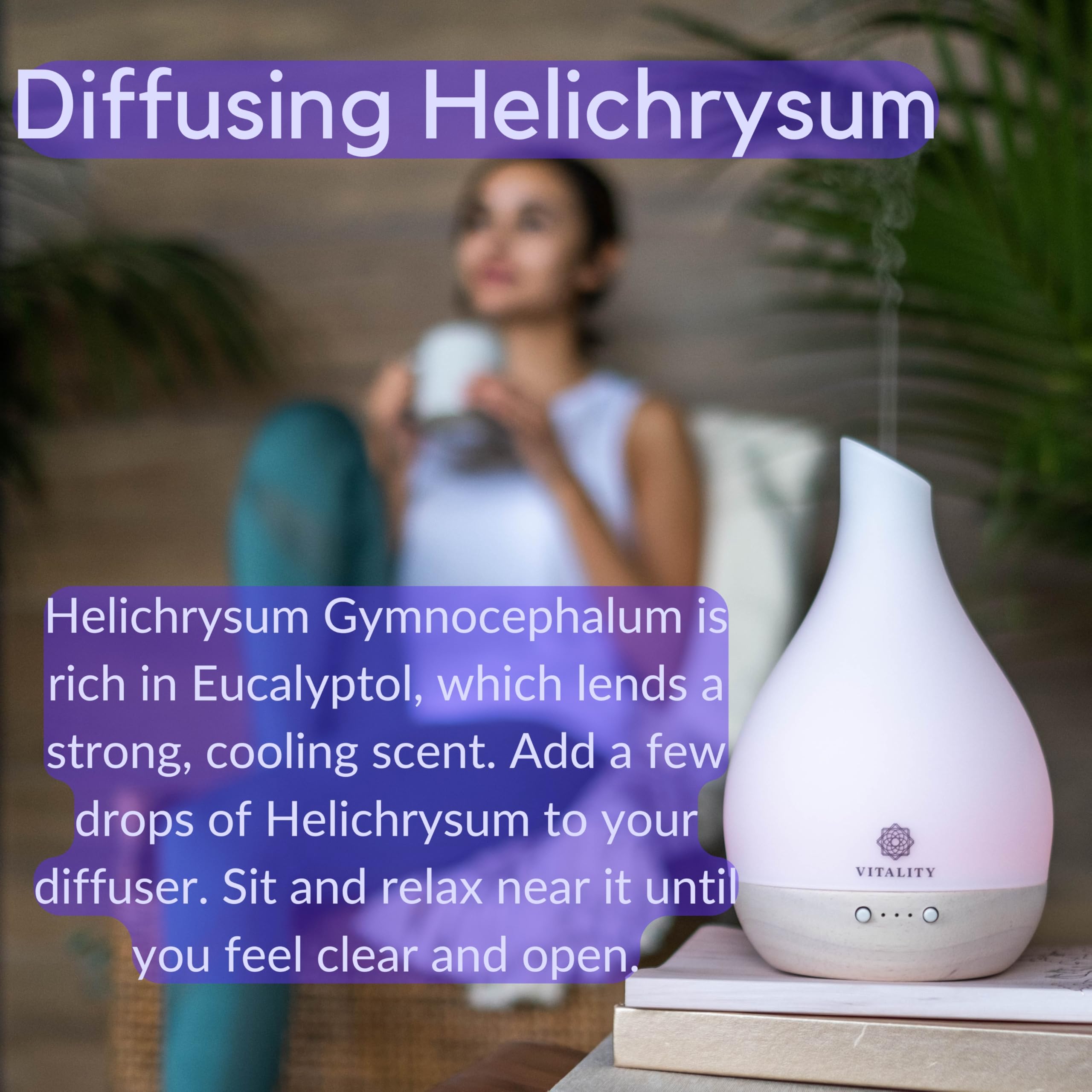 Vitality Helichrysum huile 30ml — ingrédients naturels sans additifs synthétiques.