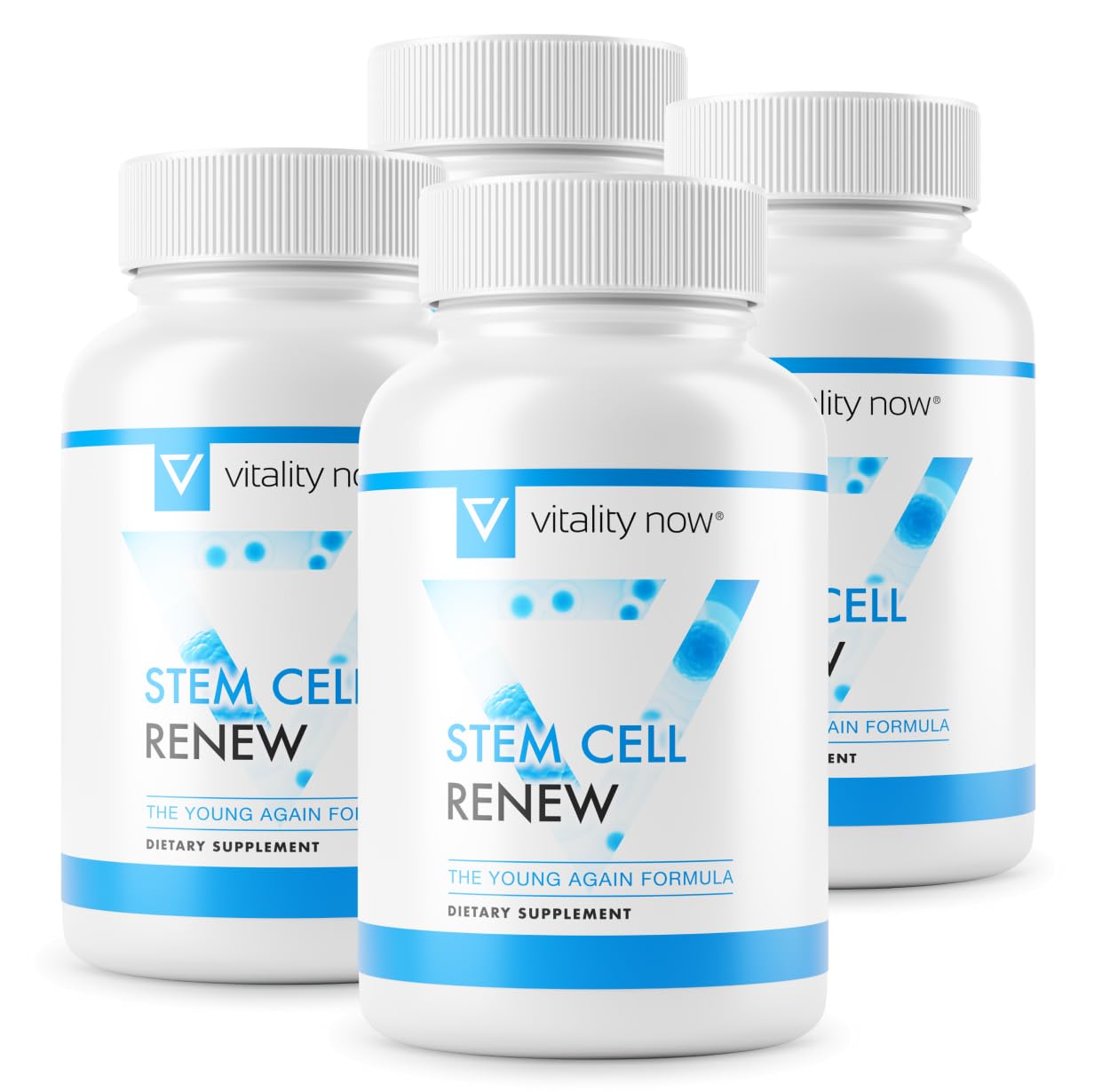 Vitality Now Stem Cell Renew : bouteille prête à l’emploi pour énergie durable.