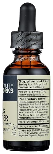 Vitality Works Cold & Sinus Blaster — emballage compact et rangement facile.