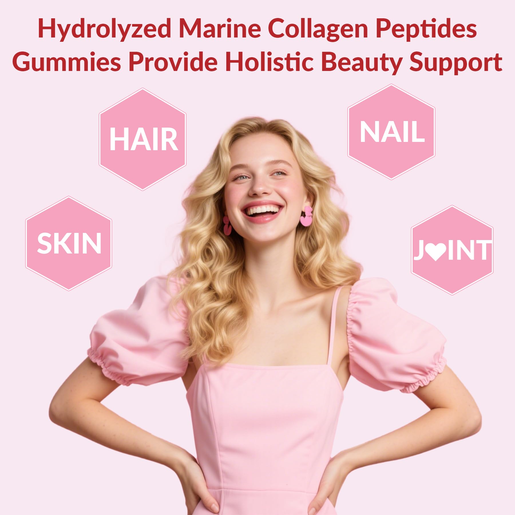Noyau liquide VitalityPeak gommes collagene marin absorption accrue