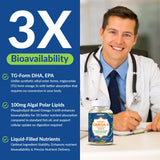 Omega-3 VitalityPeak sans sucre, option saine pour le quotidien.