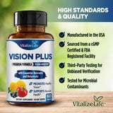 Processus de fabrication Vision Plus en usine certifiée.