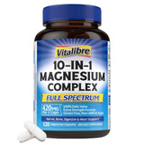 Vitalibre bouteille montrant les capsules et soutien nerveux potentiel et sommeil