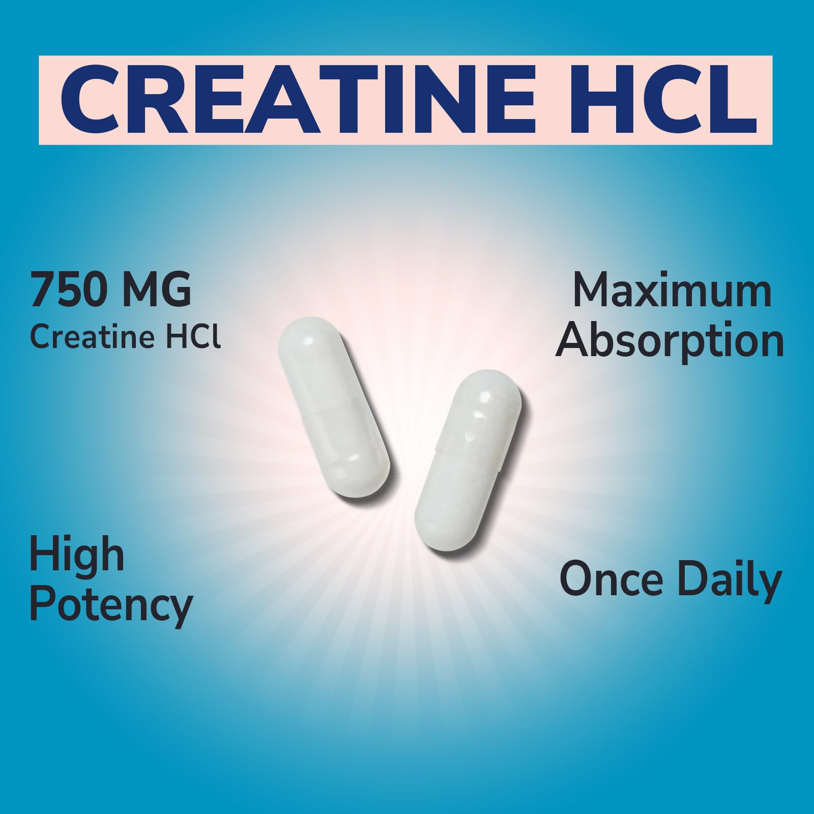 Vitalibre Créatine HCl capsules, usage quotidien en salle de sport.