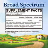 Vitalitown Magnésium capsules-dans-boîte, faciles à prendre, absorption efficace.