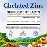 Vitalitown Zinc 50 mg: bouteille ouverte, pratique pour l’apport quotidien.