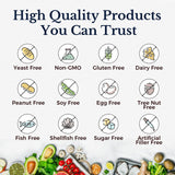 Vitalitown Zinc 50 mg: sans gluten et sans lactose, options adaptées.