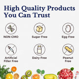 Vitalitown huile onagre 1300 mg - sans OGM, formulation pure.