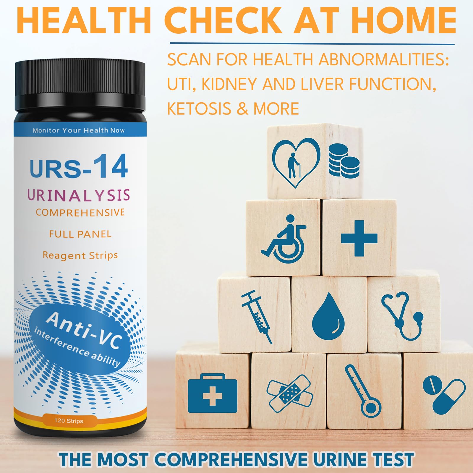VitalSmiles URS: échantillon d’urine facile à prélever pour des résultats clairs.