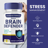 Vitaluxa Brain Defender: plan neutre, idéal pour voyager et rester concentré.