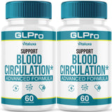 Vitaluxa GLPro pack deux bouteilles visibles, soutien sanguin potentiel au quotidien.