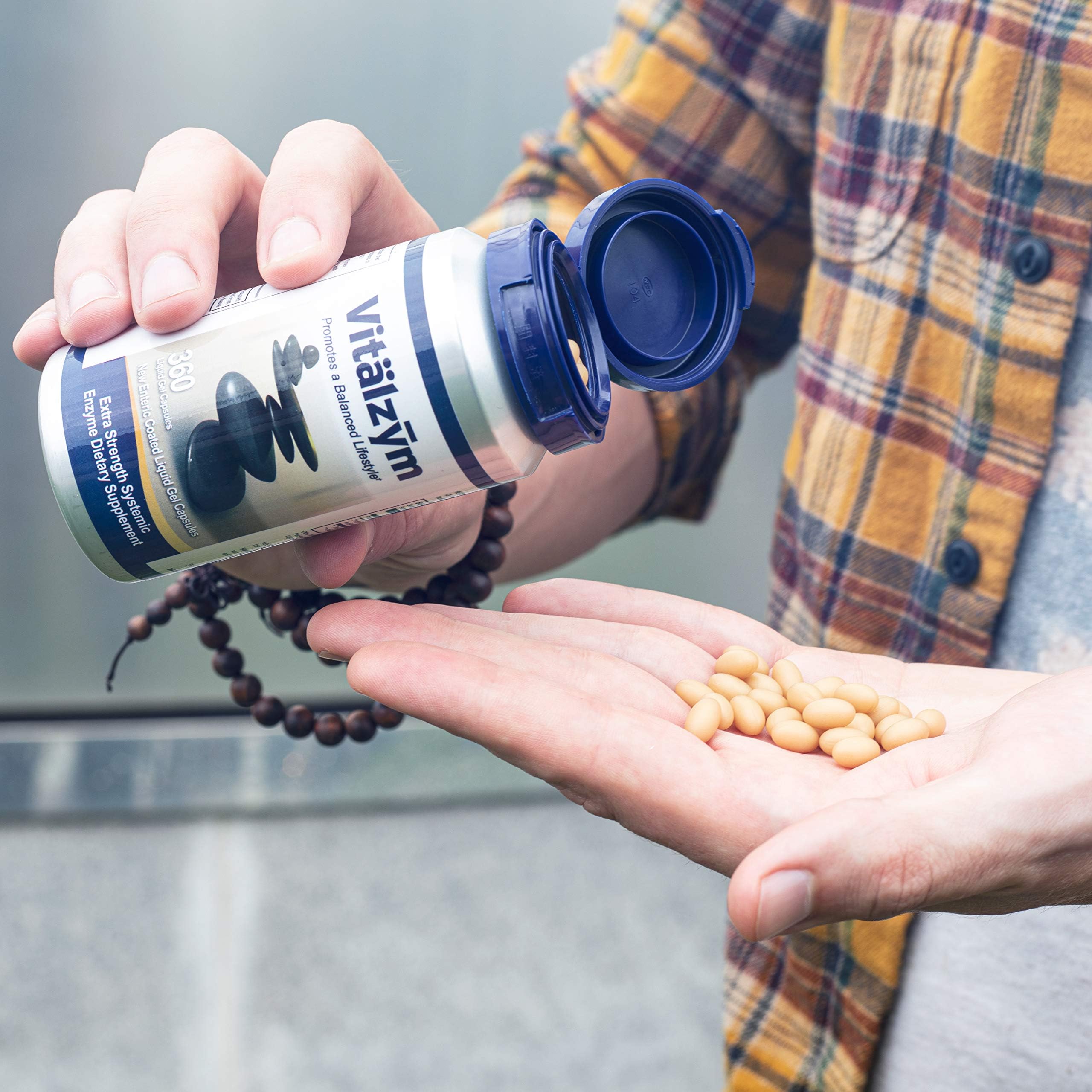 VITÄLZYM emballage-qualite : fabrication japonaise et ingrédients végétariens