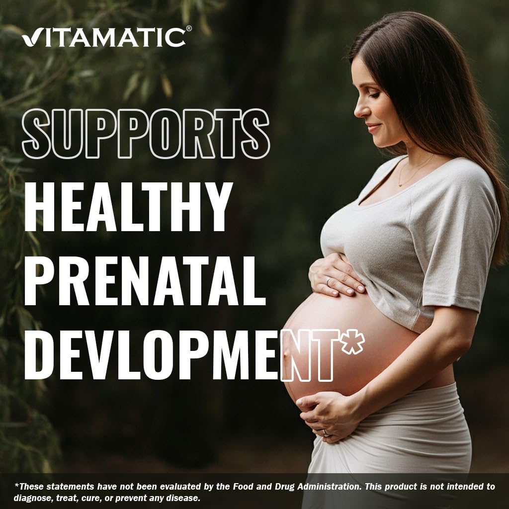 Formule sans OGM Vitamatic Acide folique pour une routine nutritionnelle