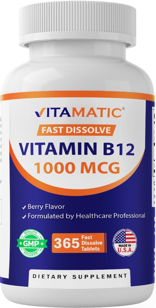 Vitamatic B12 emballage extérieur élégant pour un usage quotidien.