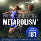 Vitamatic Benfotiamine, ingrédients sans gluten
