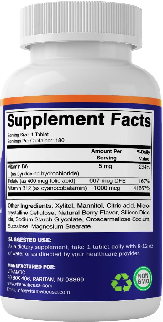 Vitamatic comprimés dissolution rapide en voyage, pratique.