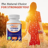 Vitamatic D3 K2 tablettes – Dosage quotidien facile à intégrer dans la routine.