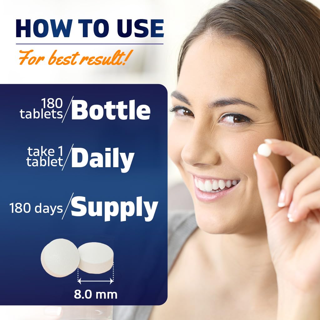 Dosage 60mcg par tablette, intégration simple dans la routine.