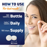 Dosage 60mcg par tablette, intégration simple dans la routine.