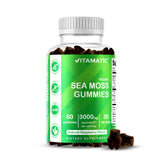 Gommes Vitamatic mousse de mer irlandaise au goût framboise, pratique au quotidien.