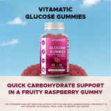 Vitamatic gommes glucose framboise – portion quotidienne pratique.