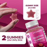 Gommes Vitamatic Glucose sans allergènes courants pour plus de sécurité.