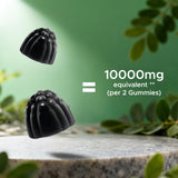 Gomme moringa saveur pomme rouge Vitamatic sans sucre, énergie légère.