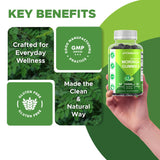 Texture pectine, gommes Vitamatic moringa sans sucre, consistance naturelle.