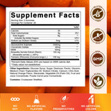 Gommes Vitamatic parfum orange dans une bouteille fermée.