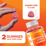 Gommes framboise Vitamatic Magnésium Citrate, goût agréable