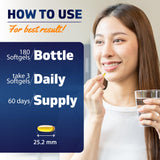 Vitamatic Huile Coco Vier ge – Gélules dosées à 3000 mg par portion.