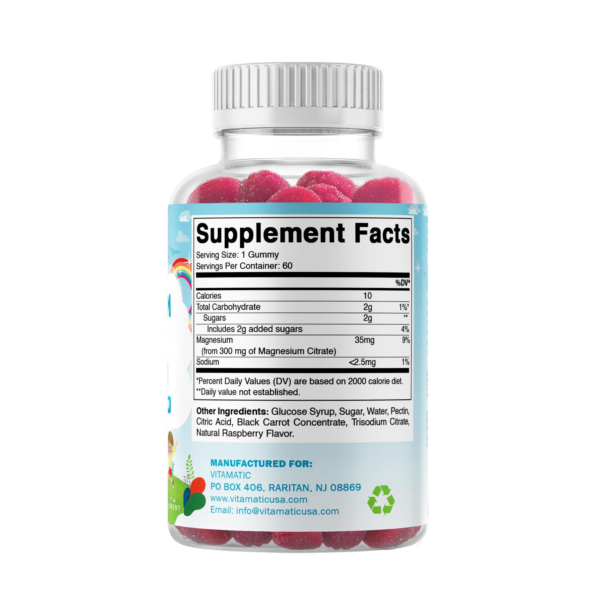 Idéal après l'activité sportive des enfants avec Vitamatic Kids Magnesium Calm.