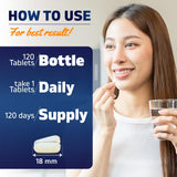 Étiquette Vitamatic L-Theanine Caféine affichée, informations claires et faciles à lire.