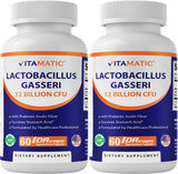 Vitamatic Lactobacillus Gasseri – boîte du produit, soutien digestif potentiel
